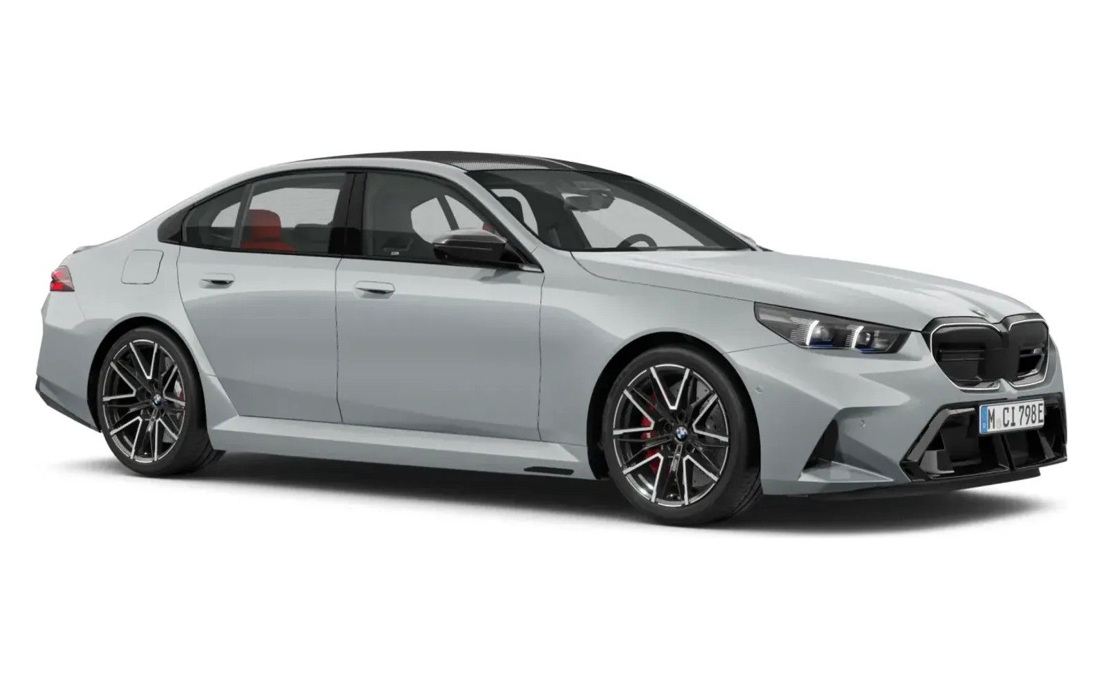 BMW M5 in M Brooklyn Grey metallic