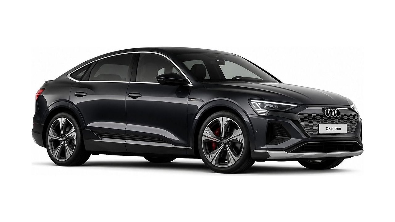 Q8 e-tron in Magnet grey, solid colour