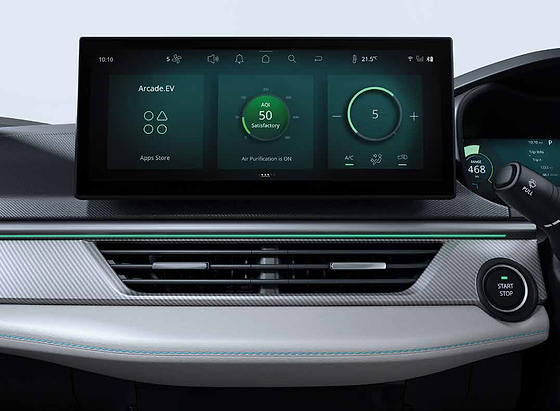 Tata Curvv EV, Arcade.ev app suite with Apps Store brings entertainment and productivity apps to the touchscreen