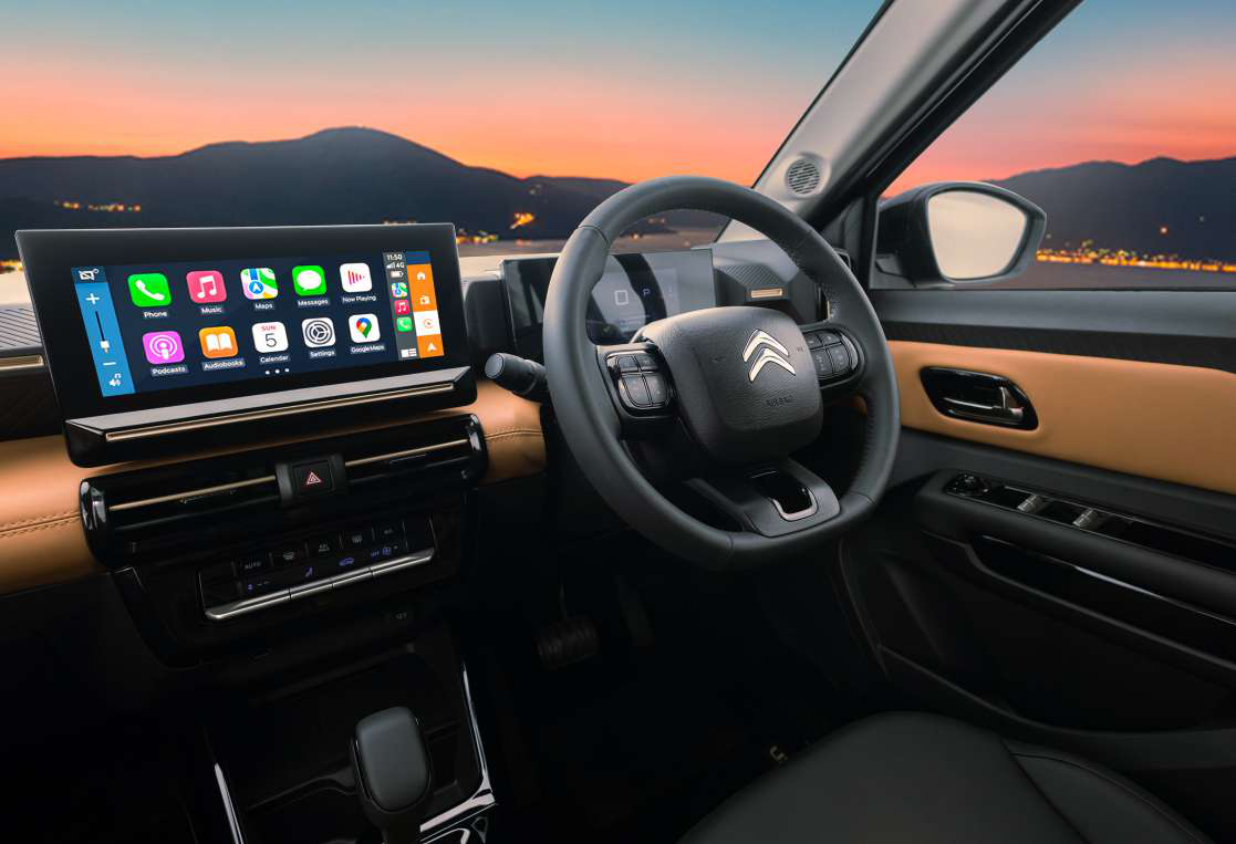 Citroën Basalt X — 26 cm (10.25") Citroën Connect floating touchscreen