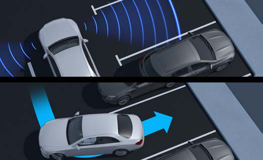 Mercedes-Benz Mercedes-Maybach GLS — Active Blind Spot Assist and active parking guidance