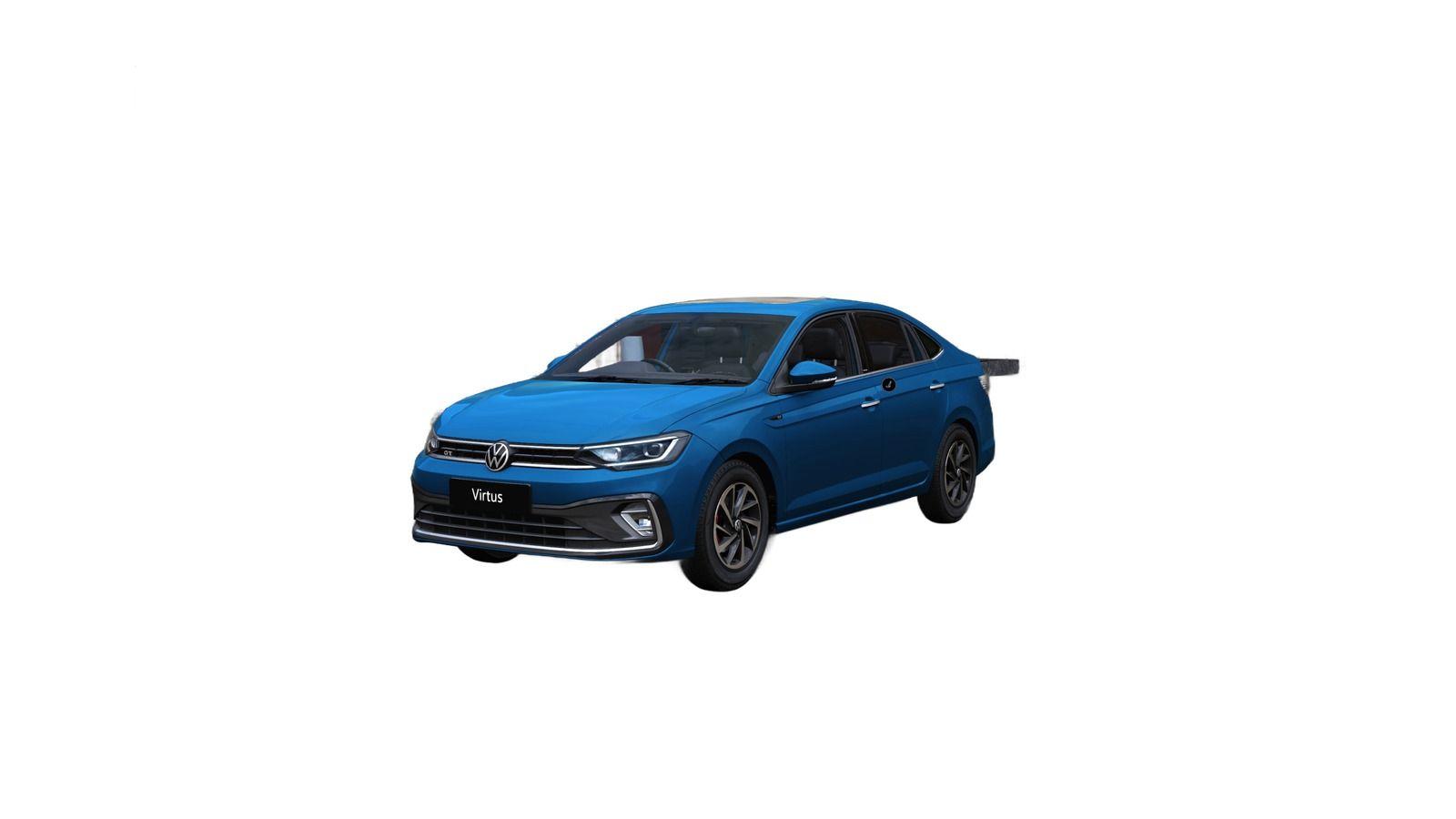 Volkswagen Virtus in Lava Blue