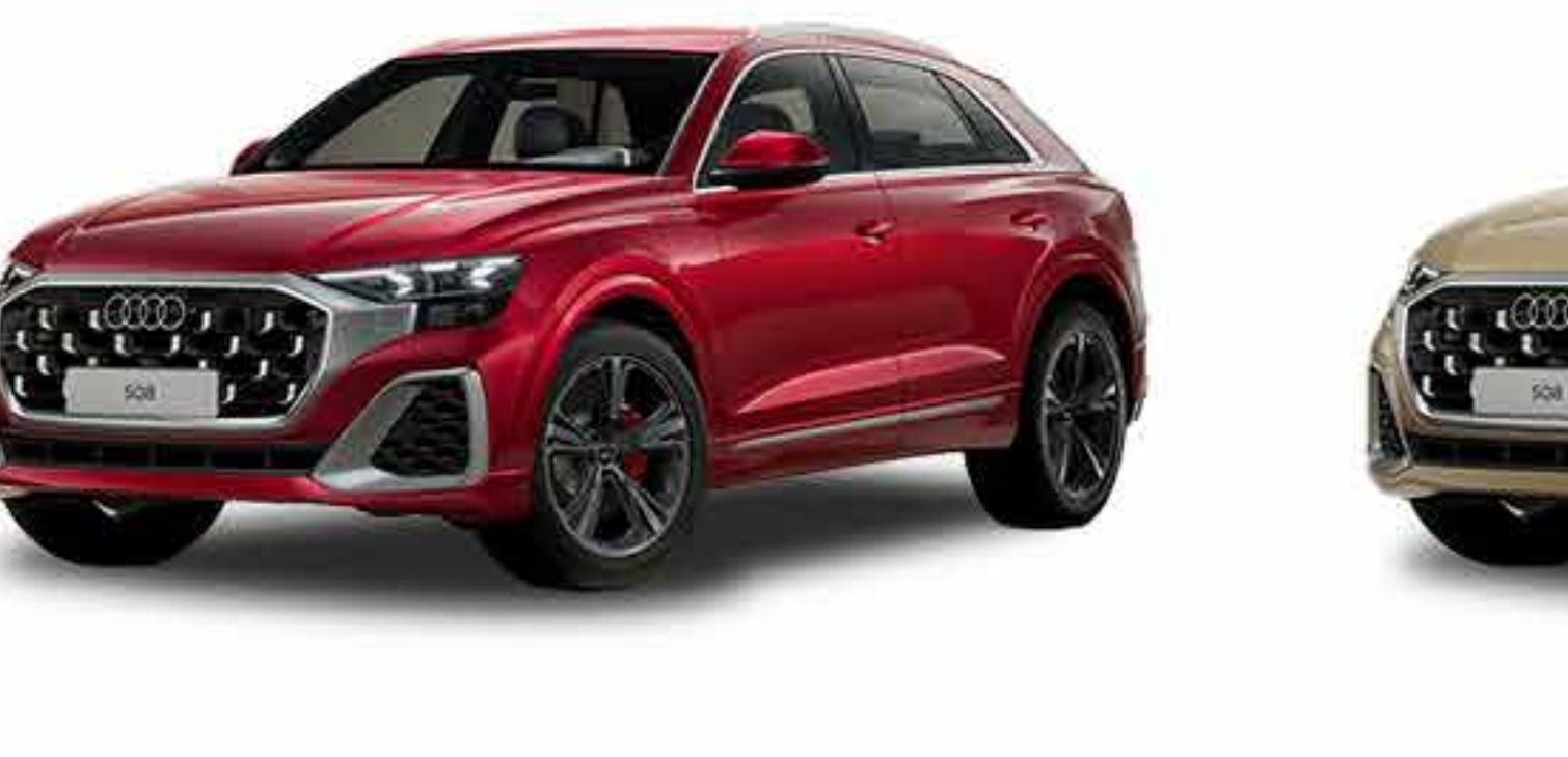 Audi SQ8 in Chili Red