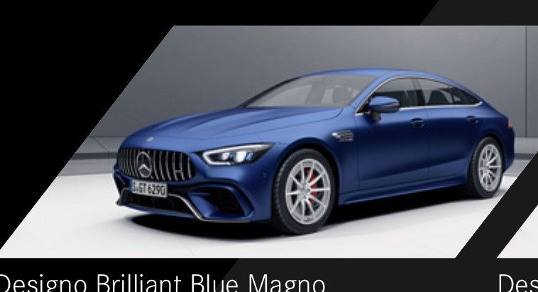 Mercedes-Benz Mercedes-AMG GT 63 S 4MATIC+ in designo Brilliant Blue Magno
