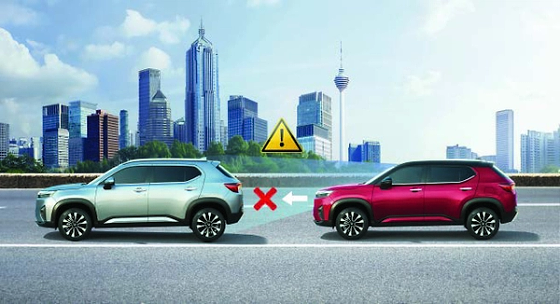 Honda Elevate (2023–2026), Collision Mitigation Braking warns of an impending frontal impact