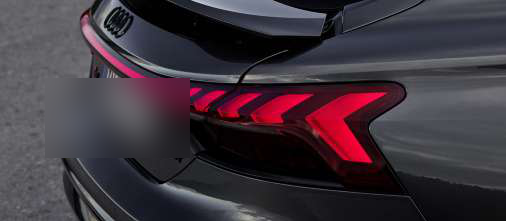 Audi e-tron GT — LED rear combination lamp with full-width light bar and dynamic turn indicators