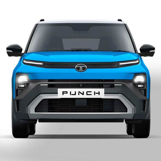 Tata Punch, Powersight LED headlamps with full-width connected LED DRL bar