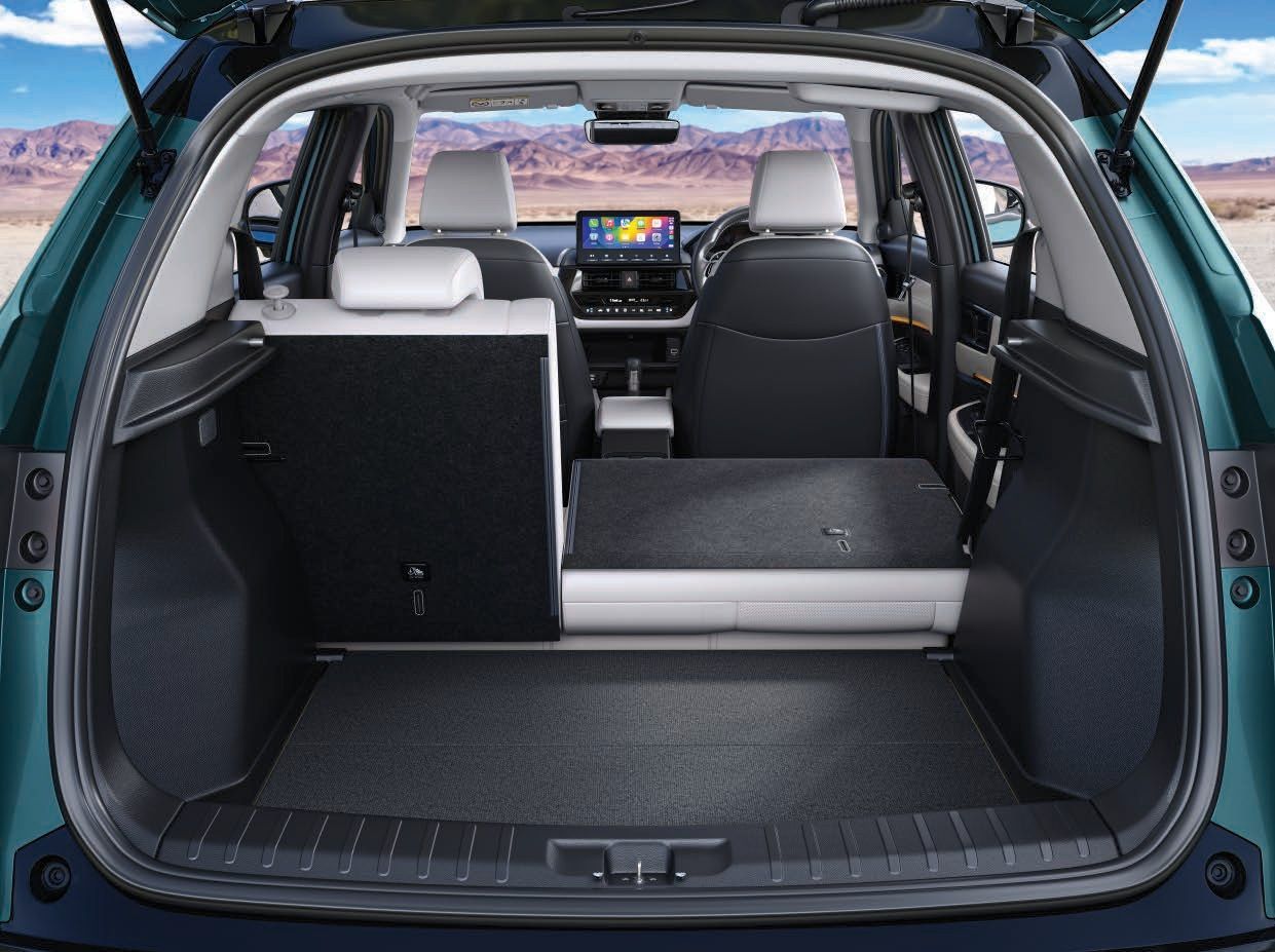 Honda Elevate, 458-litre boot with the 60:40 split rear seat folded flat