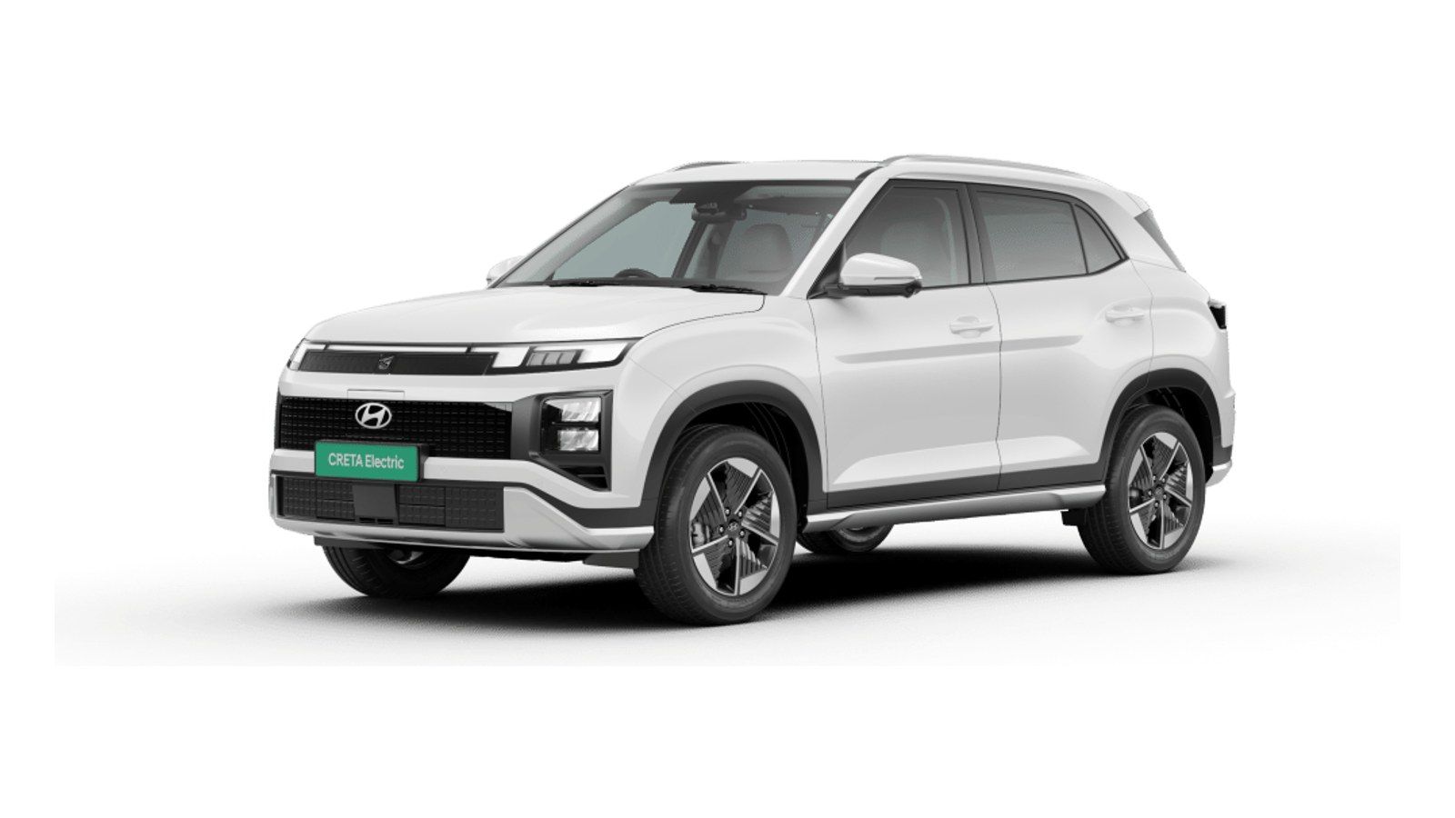 Hyundai Creta Electric in Atlas White