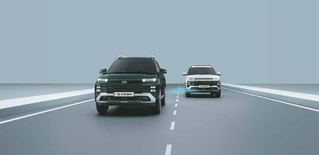 Hyundai Alcazar — Smart cruise control with stop & go (SCC with S&G)
