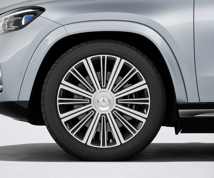 Mercedes-Benz Mercedes-Maybach GLS — Maybach forged multi-spoke light-alloy wheel