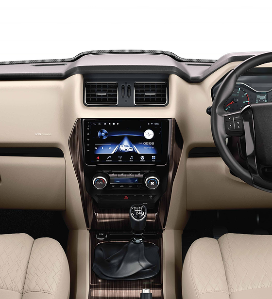 Mahindra Scorpio Classic, 22.86 cm touchscreen infotainment with phone mirroring and fully automatic temperature control