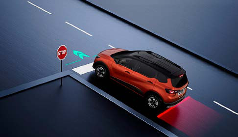 Renault Triber, Hill start assist holds the brakes to prevent rollback on slopes