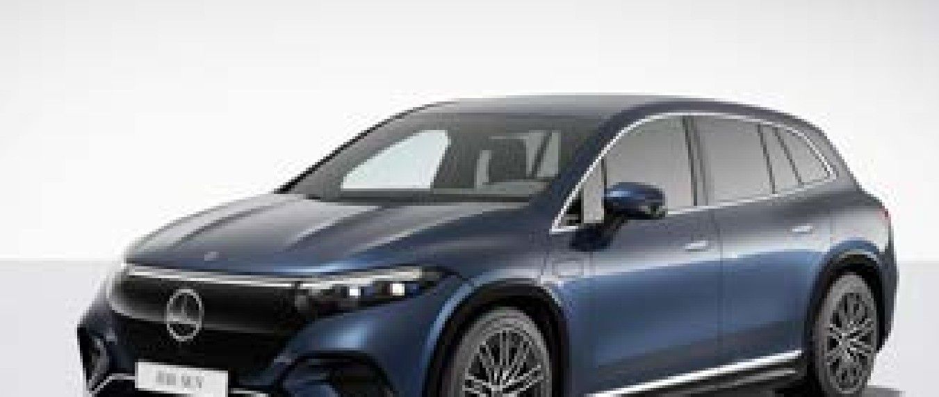 Mercedes-Benz EQS SUV in Sodalite Blue