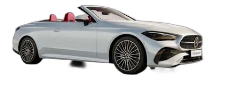 Mercedes-Benz CLE Cabriolet in MANUFAKTUR Opalite White Bright