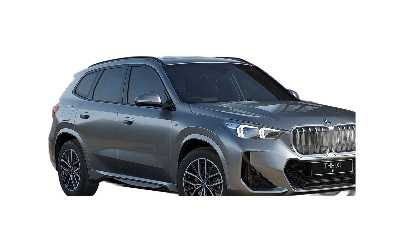 BMW iX1 — front three-quarter view