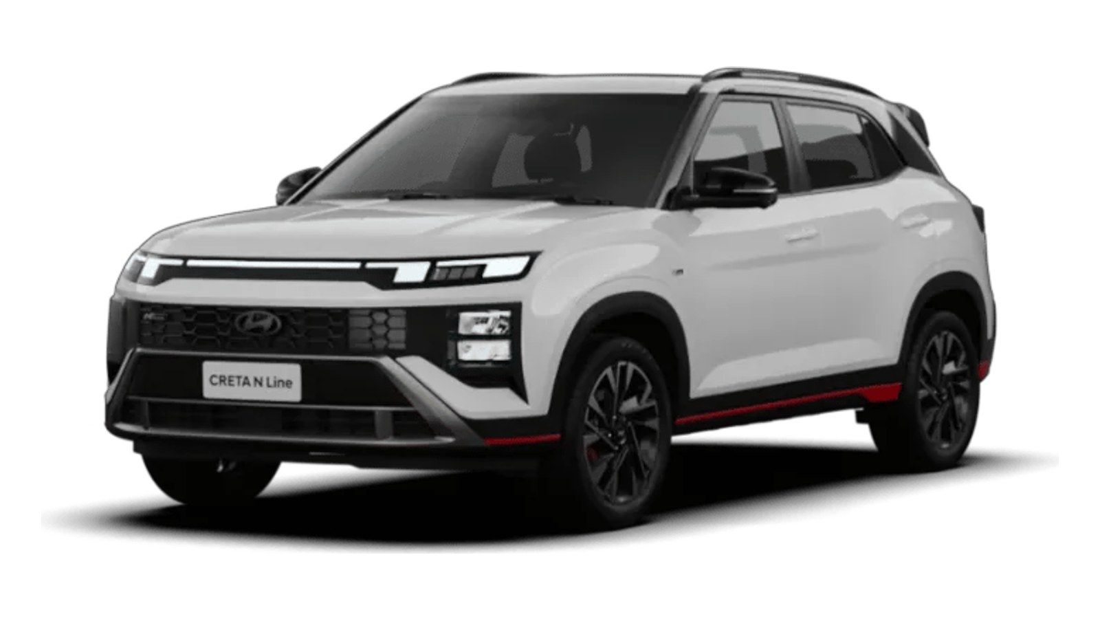 Hyundai Creta N Line in Atlas white