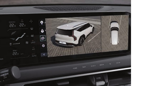 Kia EV9, 360-degree Surround View Camera