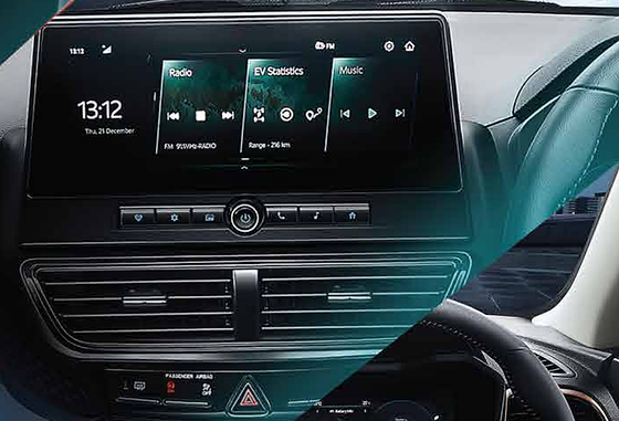 Mahindra XUV400, 26.04 cm (10.25-inch) touchscreen infotainment with wireless Android Auto and Apple CarPlay