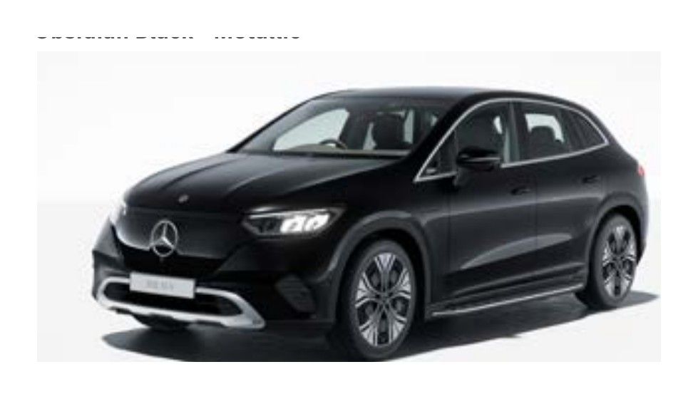 Mercedes-Benz EQE SUV in Obsidian Black