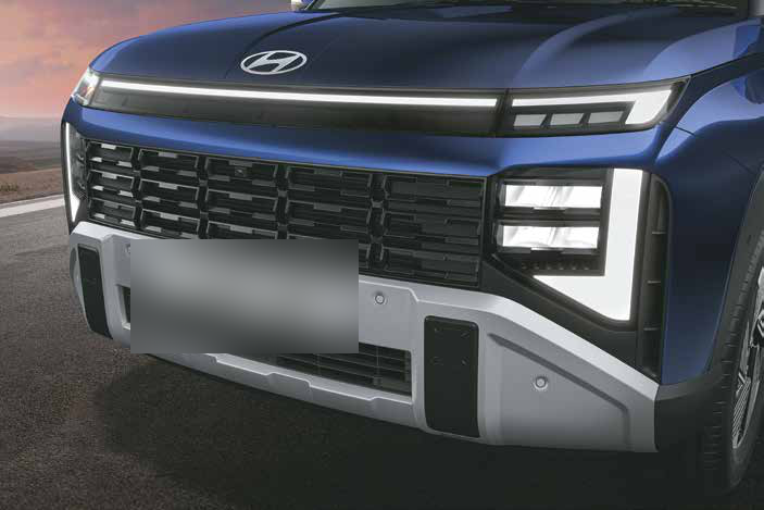 Hyundai Venue — Quad beam LED headlamps with horizon LED positioning lamp