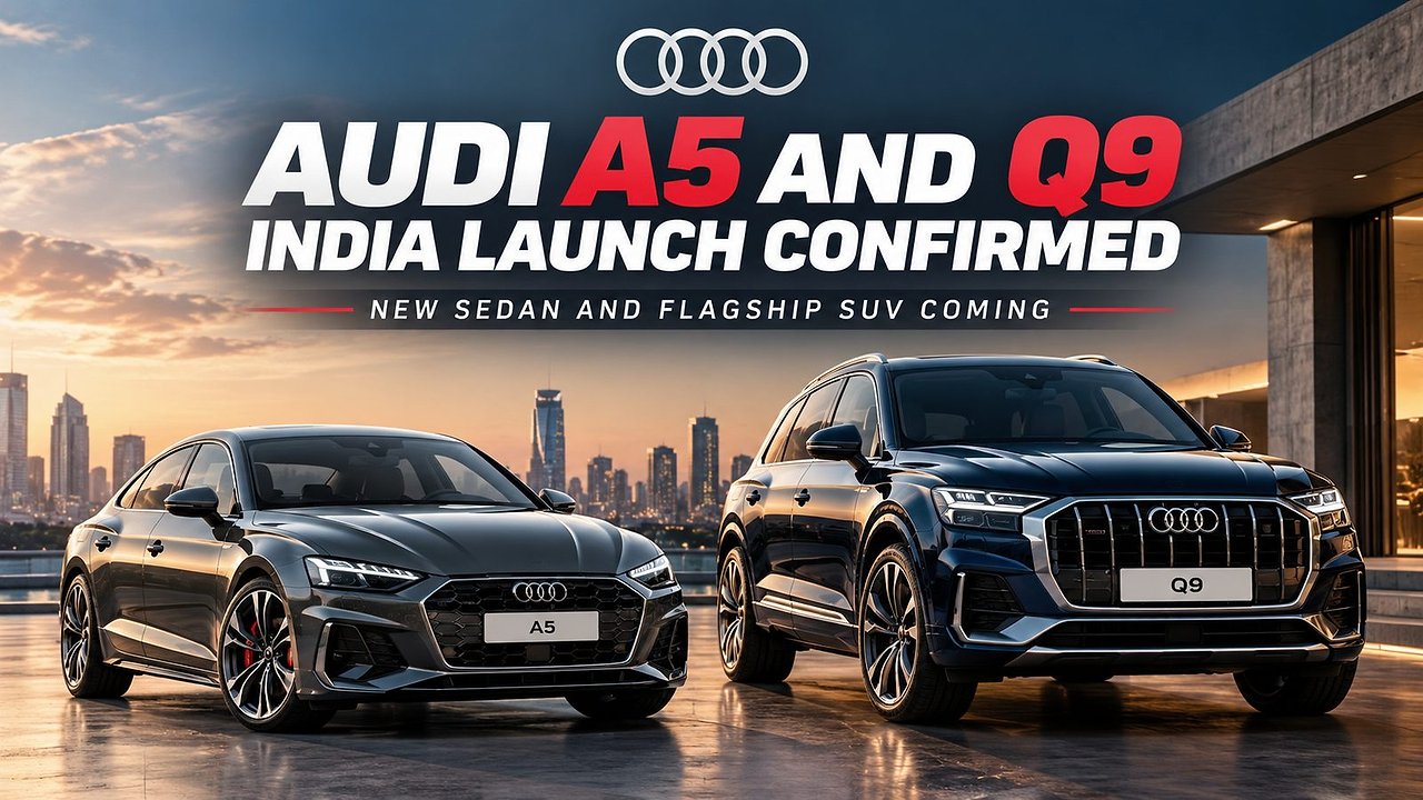 Audi A5 and Q9 India launch confirmed: new sedan and flagship SUV coming