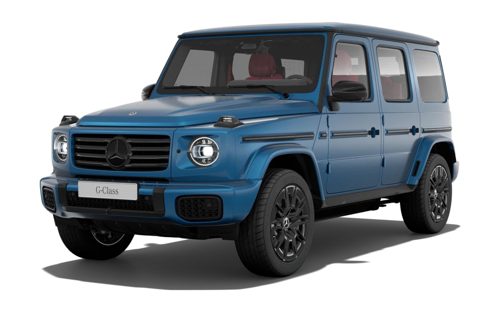 Mercedes-Benz G 580 with EQ Technology in South Seas Blue Magno