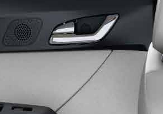 Tata Tigor EV, Chrome inner door handles add a premium touch to the cabin