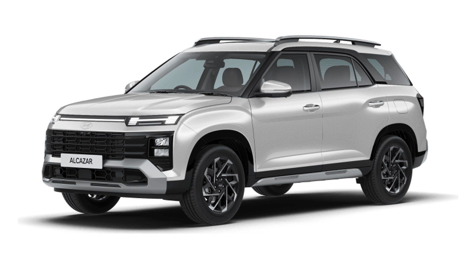 Hyundai Alcazar in Atlas White