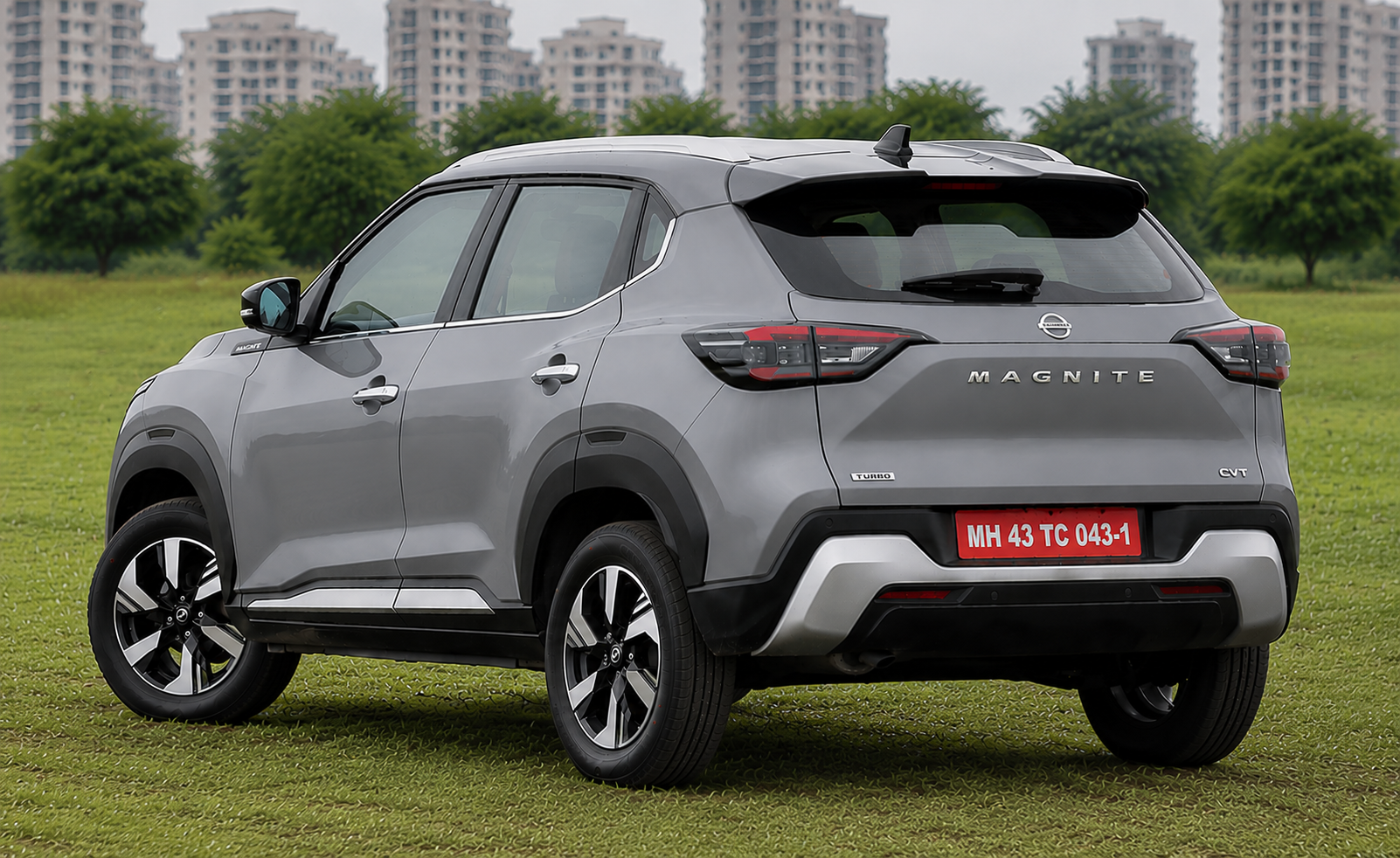 Nissan Magnite in Metallic Grey