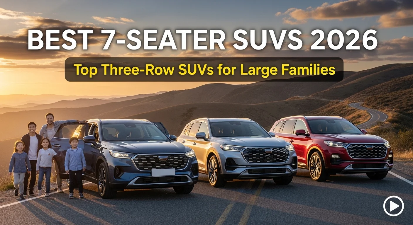 Best 7-Seater SUVs 2026: Top Three-Row SUVs for Large Families