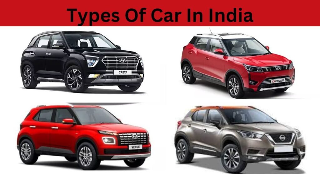 Types Of Car In India